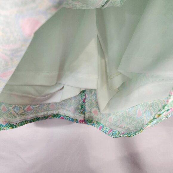 Charter Club Woman Skorts Sz 14W Multicolor Above the Knee Zip/Button (KK-10) - Picture 5 of 7